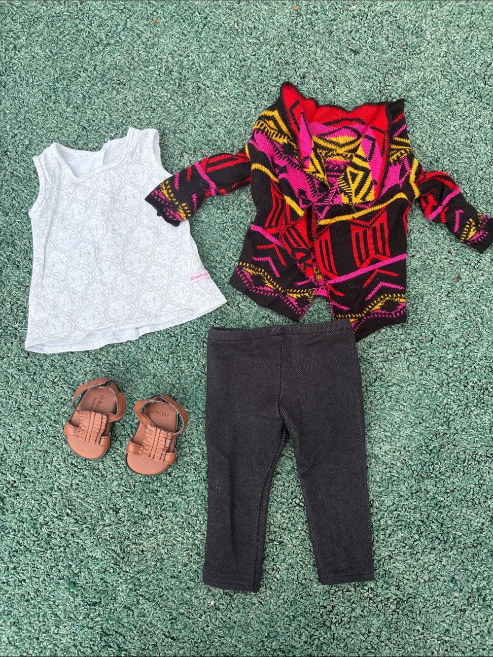 American Girl Saige Sweater outfit